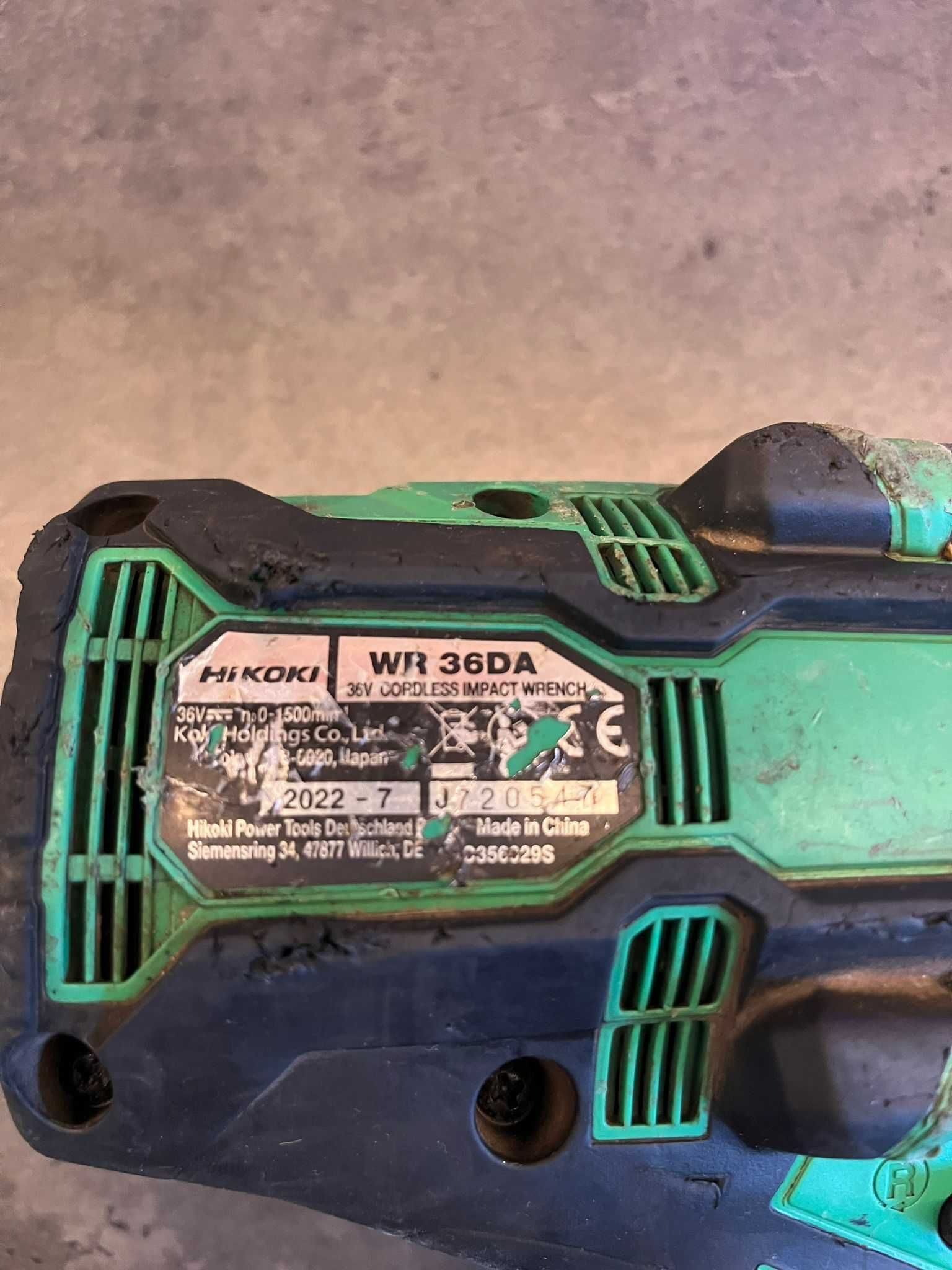 Klucz udarowy Hikoki WR36DA 1100 Nm