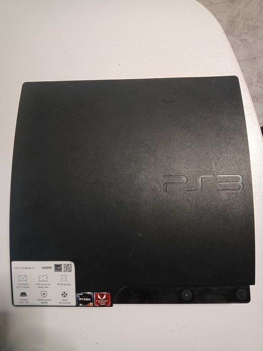 Consola - PlayStation 3 Slim (PS3) - sem leitor de CD's
