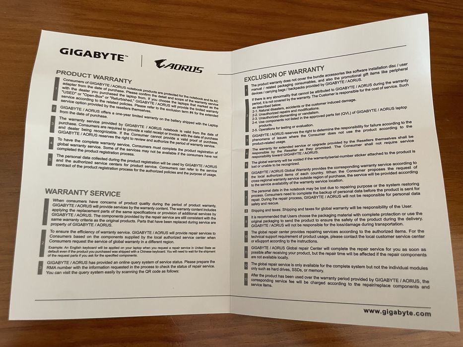 Vendo o meu G6 RC 56 (GIGABYTE)  c garantia