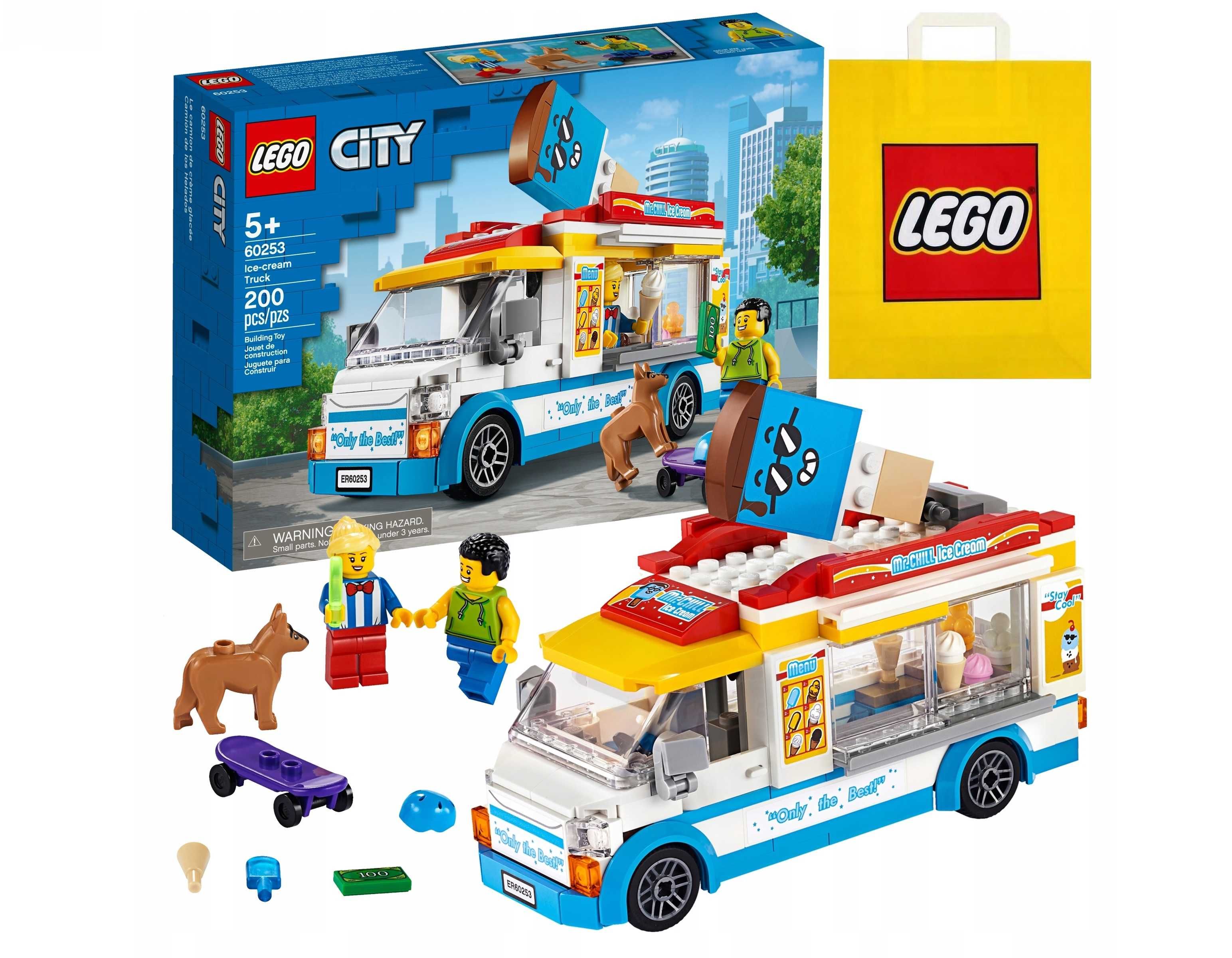 Новий Lego City 60253 Фургон з морозивом