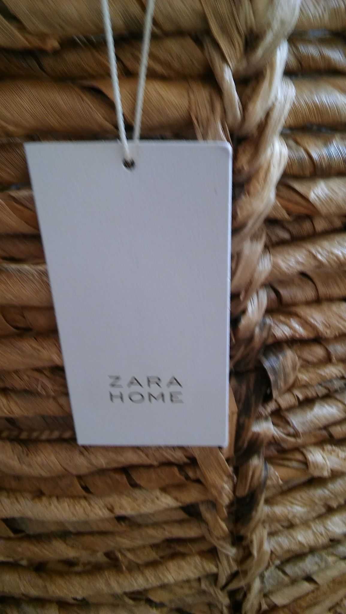 Kosz pleciony naturalny Zara Home