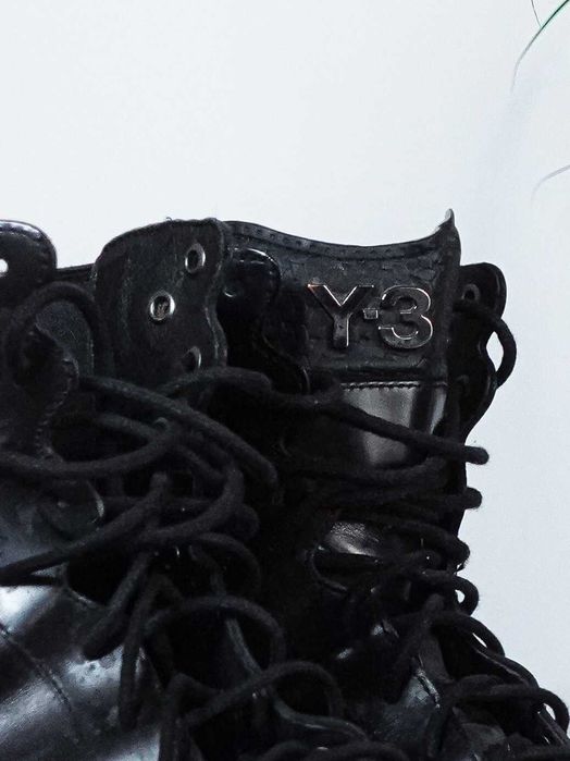 Y-3 Yohji Yamamoto skórzane buty męskie, rozmiar 45, używane, designer