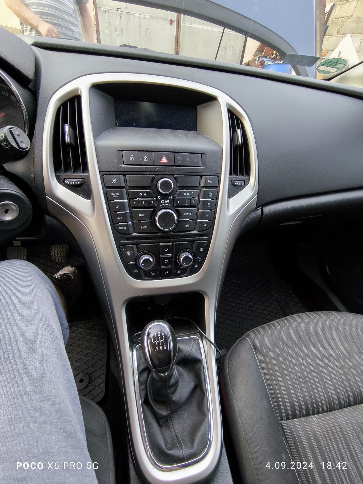 Radio cd400 astra j