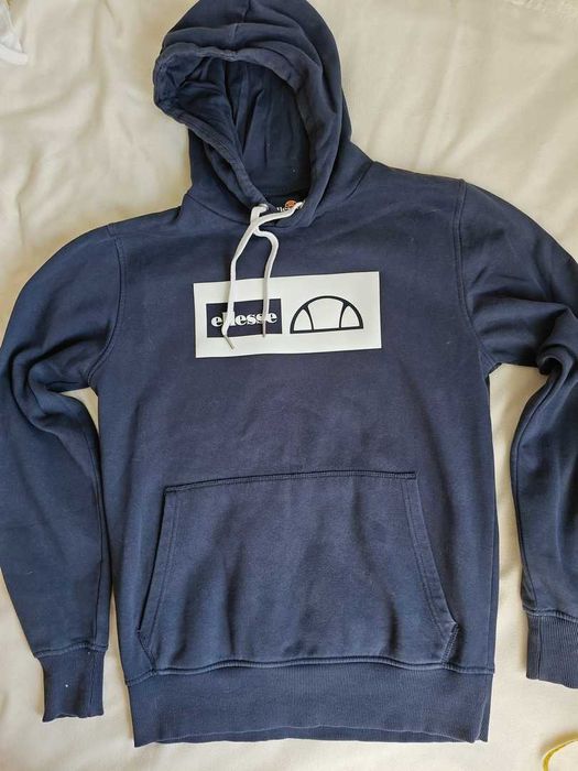 Bluza męska sportowa kangurka granatowa Ellesse M