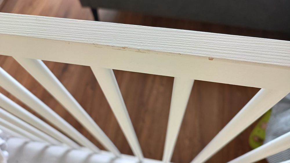 Łóżeczko Klupś Marsell 120x60 + materac fiki miki