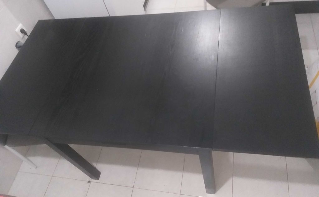 Mesa extensivel  ikea oferta de 6 cadeiras