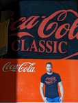 Koszulka męska coca-cola rozmiar L