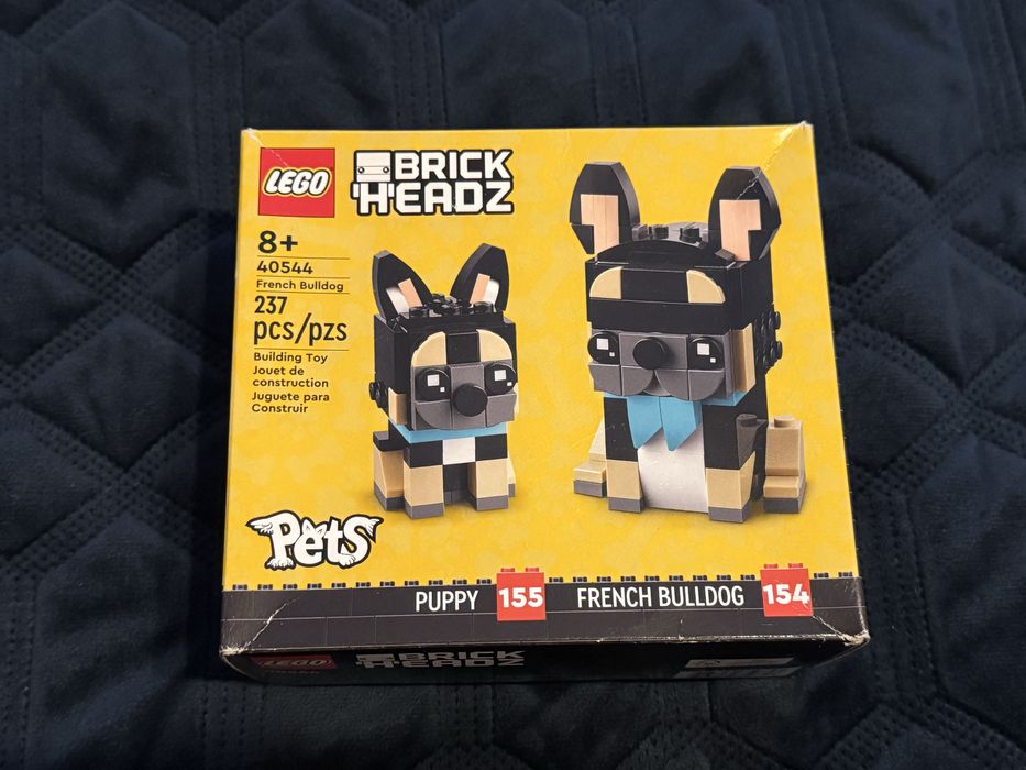 Lego 40544 BrickHeadz Buldog francuski