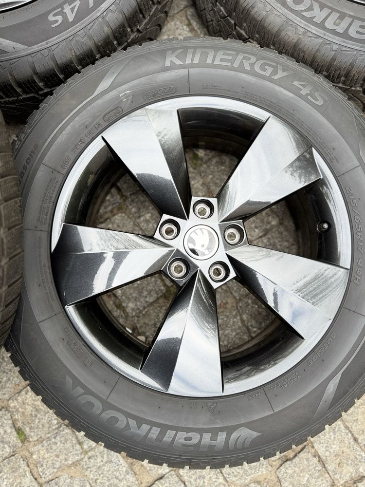 Alufelgi volkswagen R 17 5 x 112 Tiguan, touran, passat b7 b8 t-roc