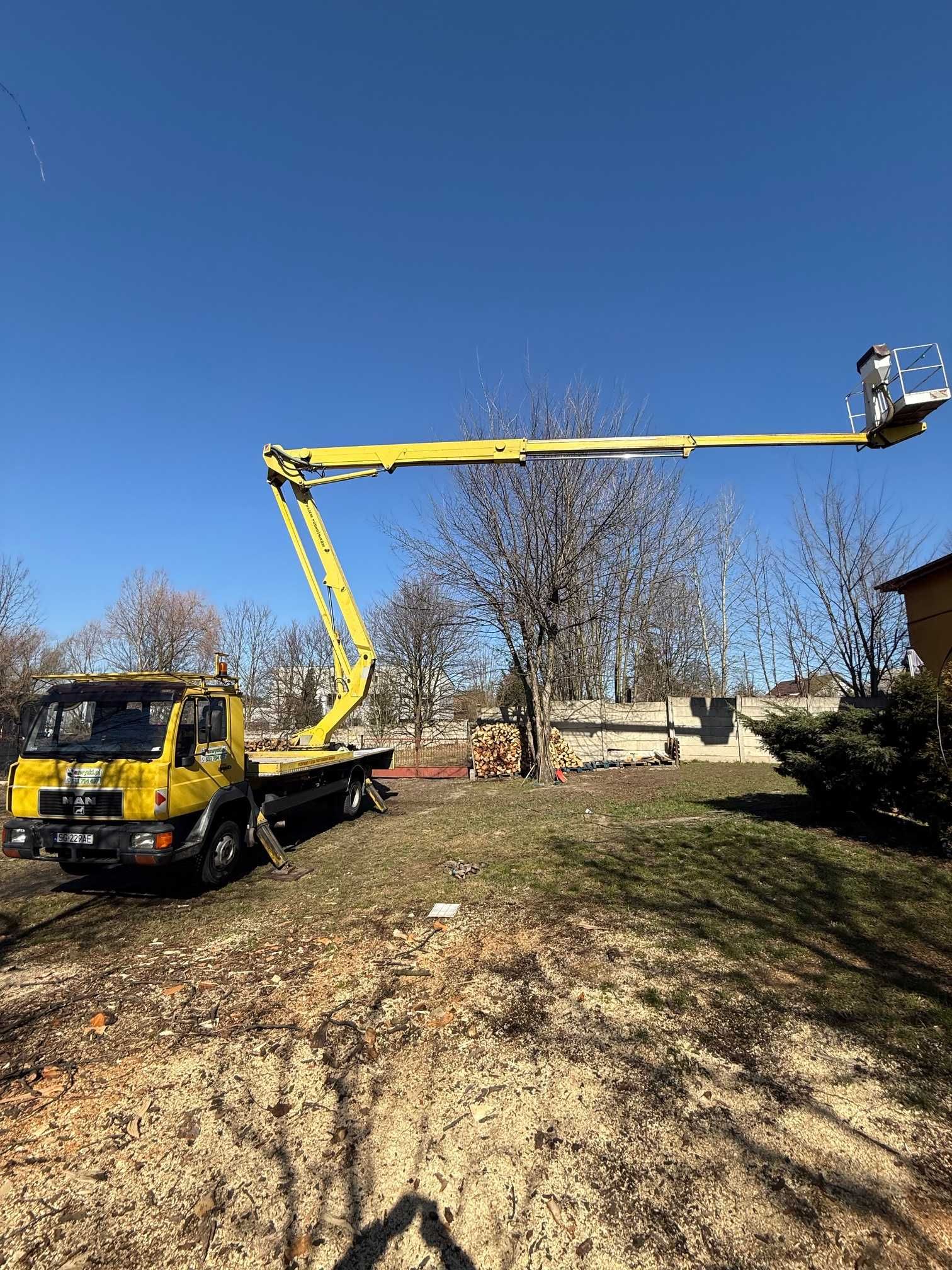 Man Zwyżka Podnośnik koszowy GSR269P Bardzo dobry stan 26m hydraulik