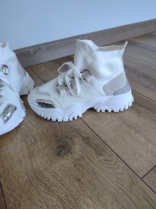 Adidasy białe, rozmiar 37