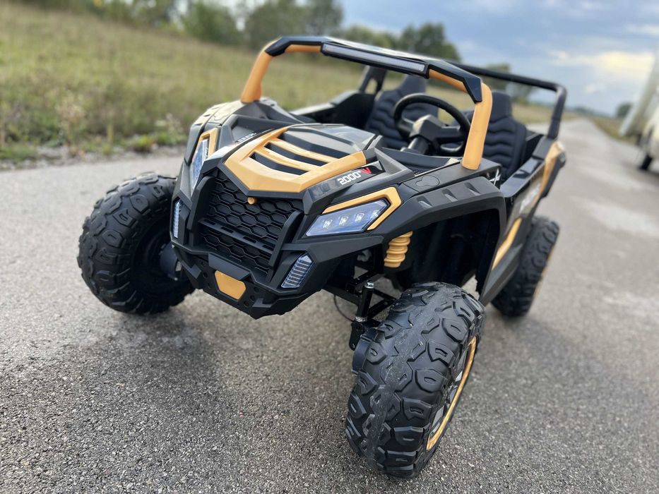 MEGA WIELKIE BUGGY Racing A032 4x200W 24V 14Ah autko jeep dla dzieci