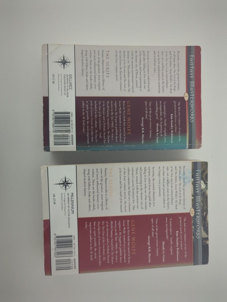 Book of the New Sun - Gene Wolfe (2 volumes)