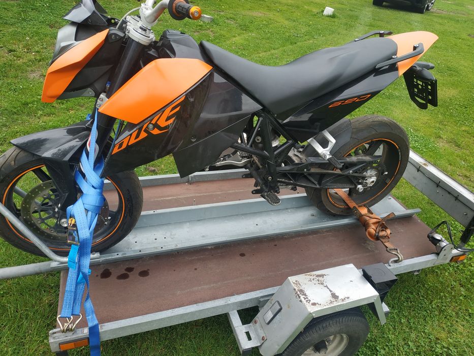 KTM Duke 690 kompletna rama bez silnika na czesci