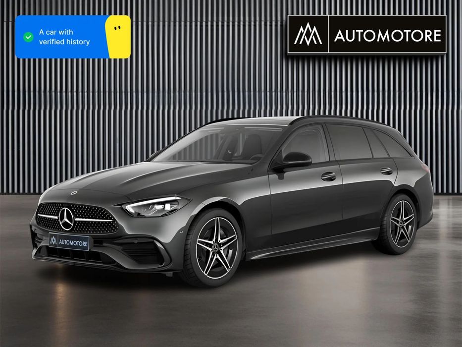 Mercedes-Benz Klasa C C 180 Kombi AMG FV23% ASO Panorama/AmbientePremium/PakietNight/MBUX