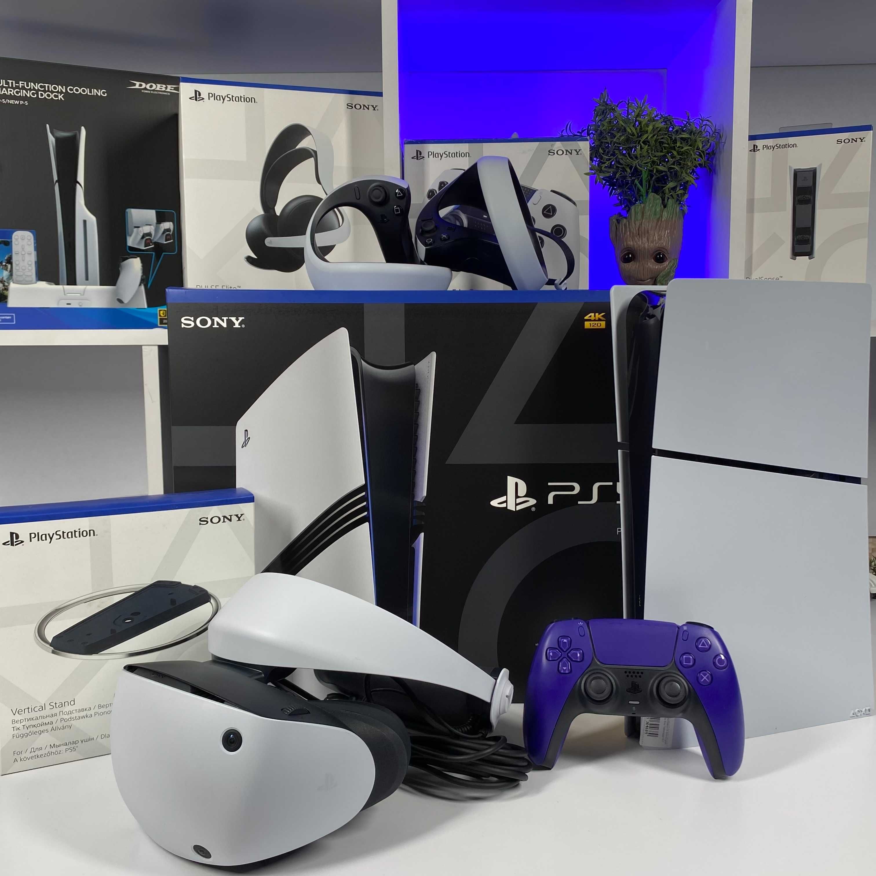 Консоль Sony PlayStation 5 Pro 2TB Новий + офіційна гарантія Ігри Акси