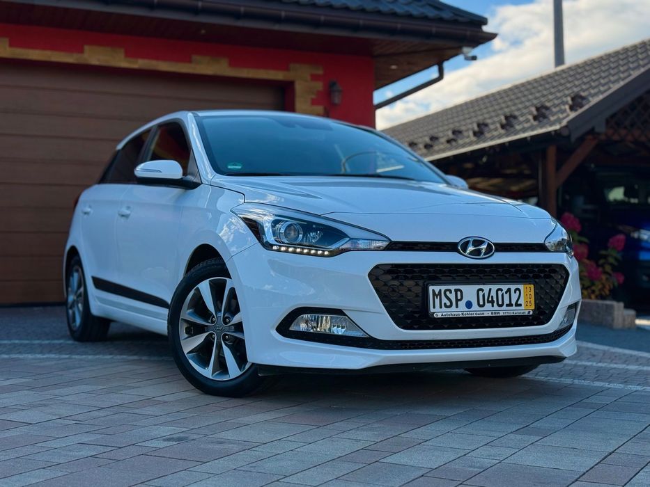 Hyundai i20 YES! Plus 1.2 MPI 84 KM + LPG Prins – Super Stan, Bogate Wyposażenie