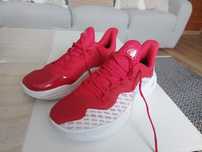 Buty do koszykówki Under Armour Curry 11 Team - czerwone/białe