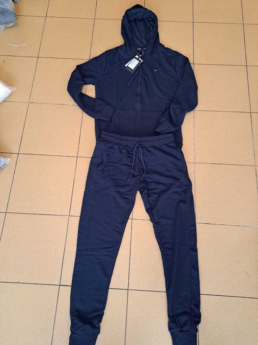 Komplety dresu męskie Tommy Hilfiger komplet dres maly znaczek Premium