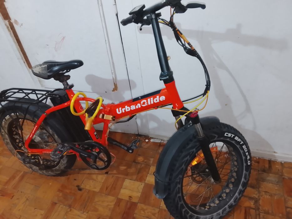Urban glide bicicleta elétrica para troca
