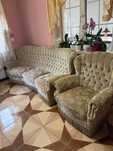 Komplet wypoczynkowy, sofa i fotel