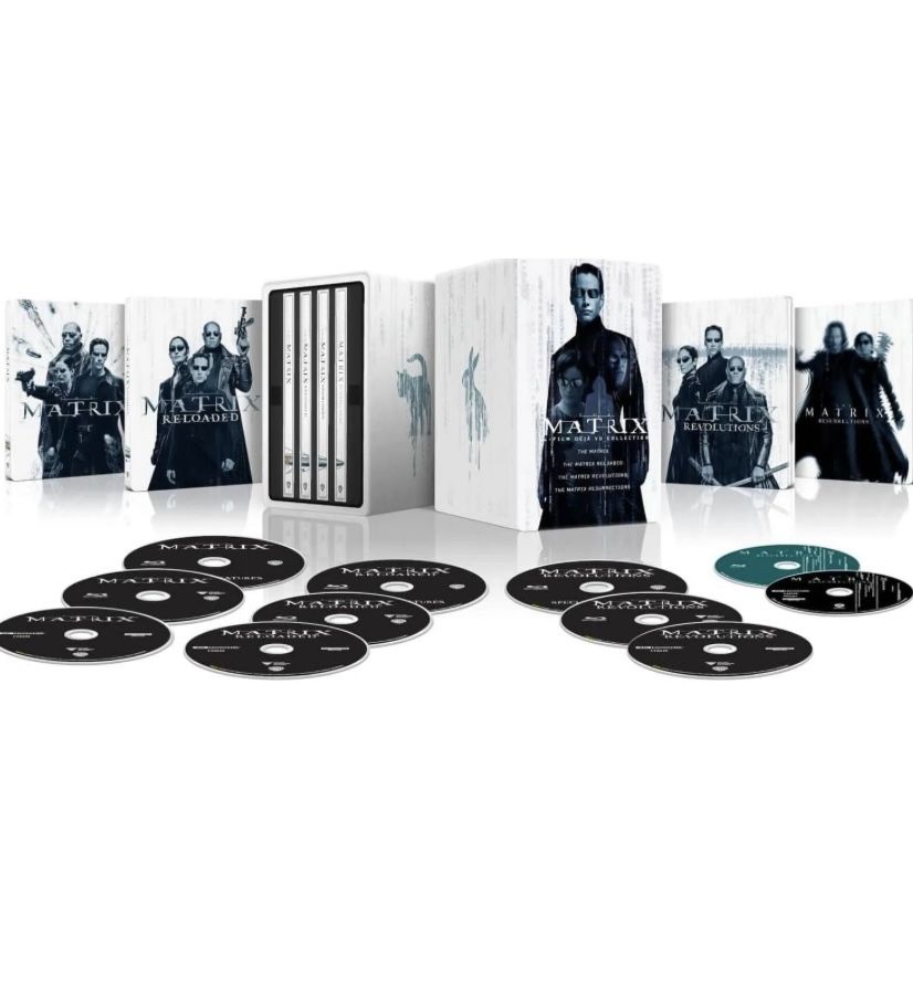 The Matrix 4-Film Steelbook Collection 4K+BD