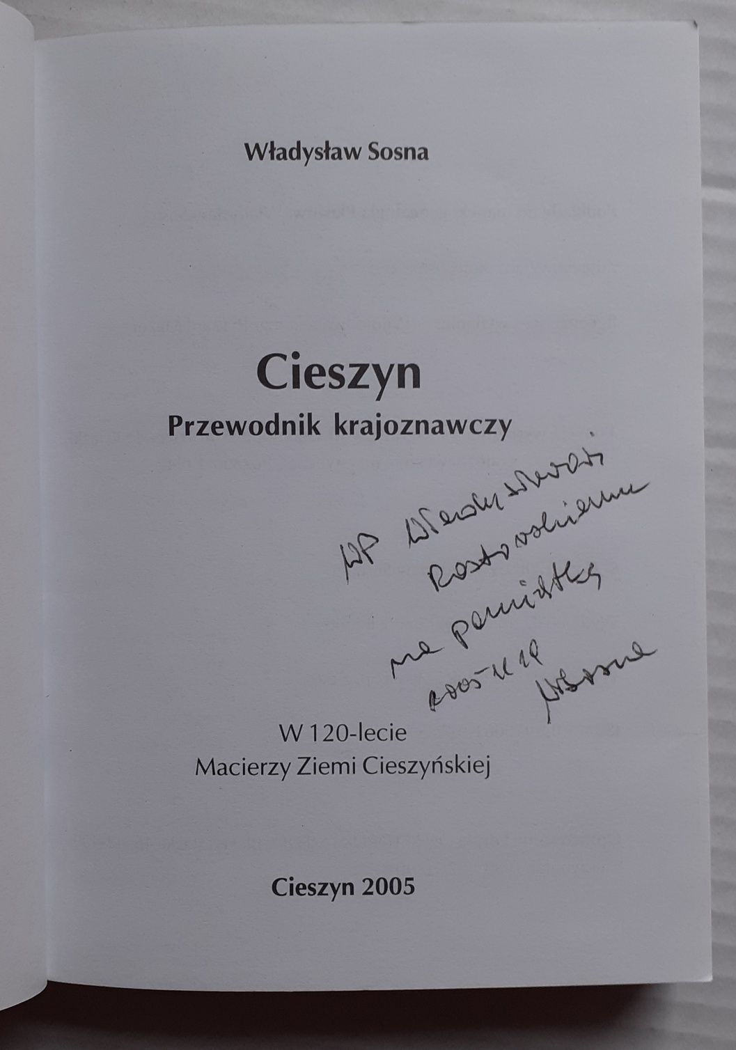 Cieszyn. Przewodnik krajoznawczy.