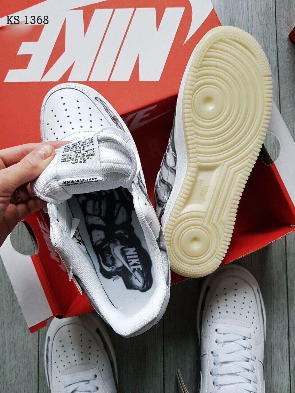 Кроссовки Nike Air Force 1 Low Skeleton White