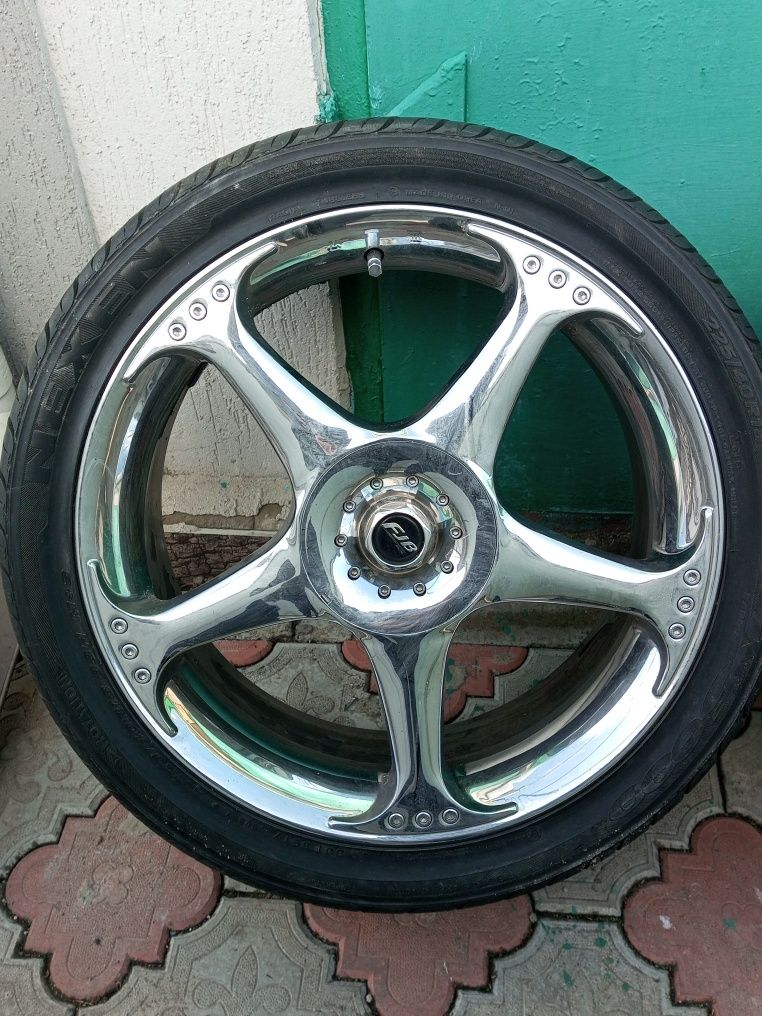 Терміново! Хромові диски FJB r18 5x100 /114,3