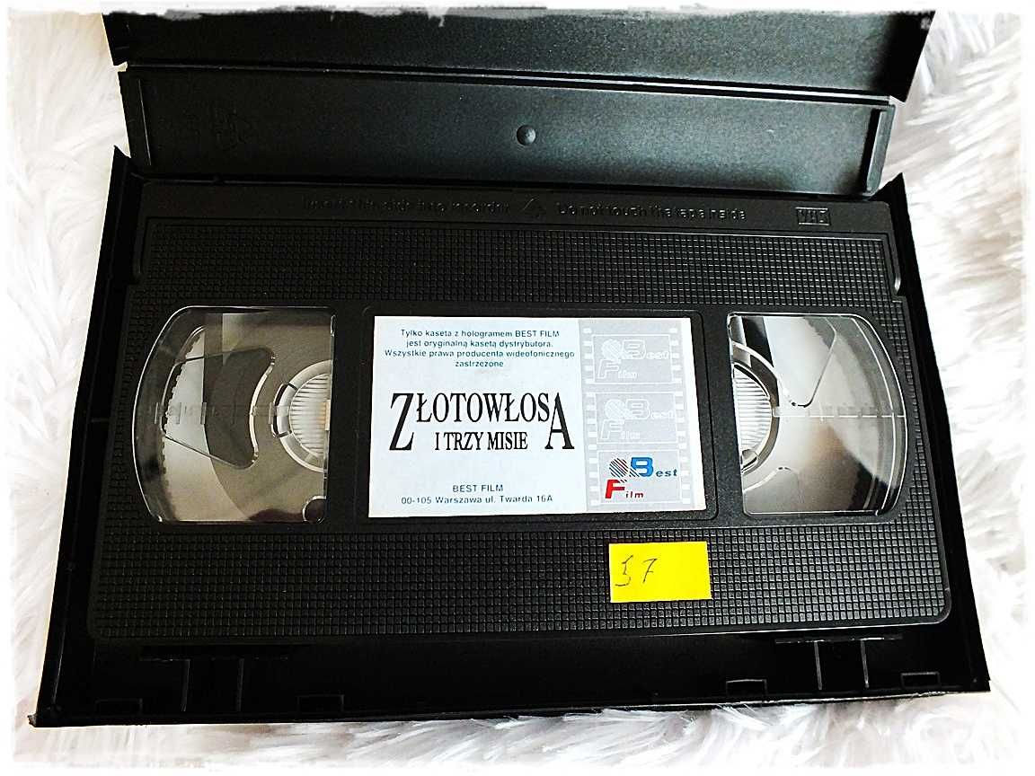 Kaseta VHS - Baśń - Złotowłosa i trzy misie Film na Video