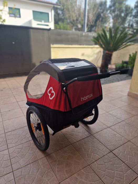 Trailer HAMAX Traveller acessório bicicleta/carrinho