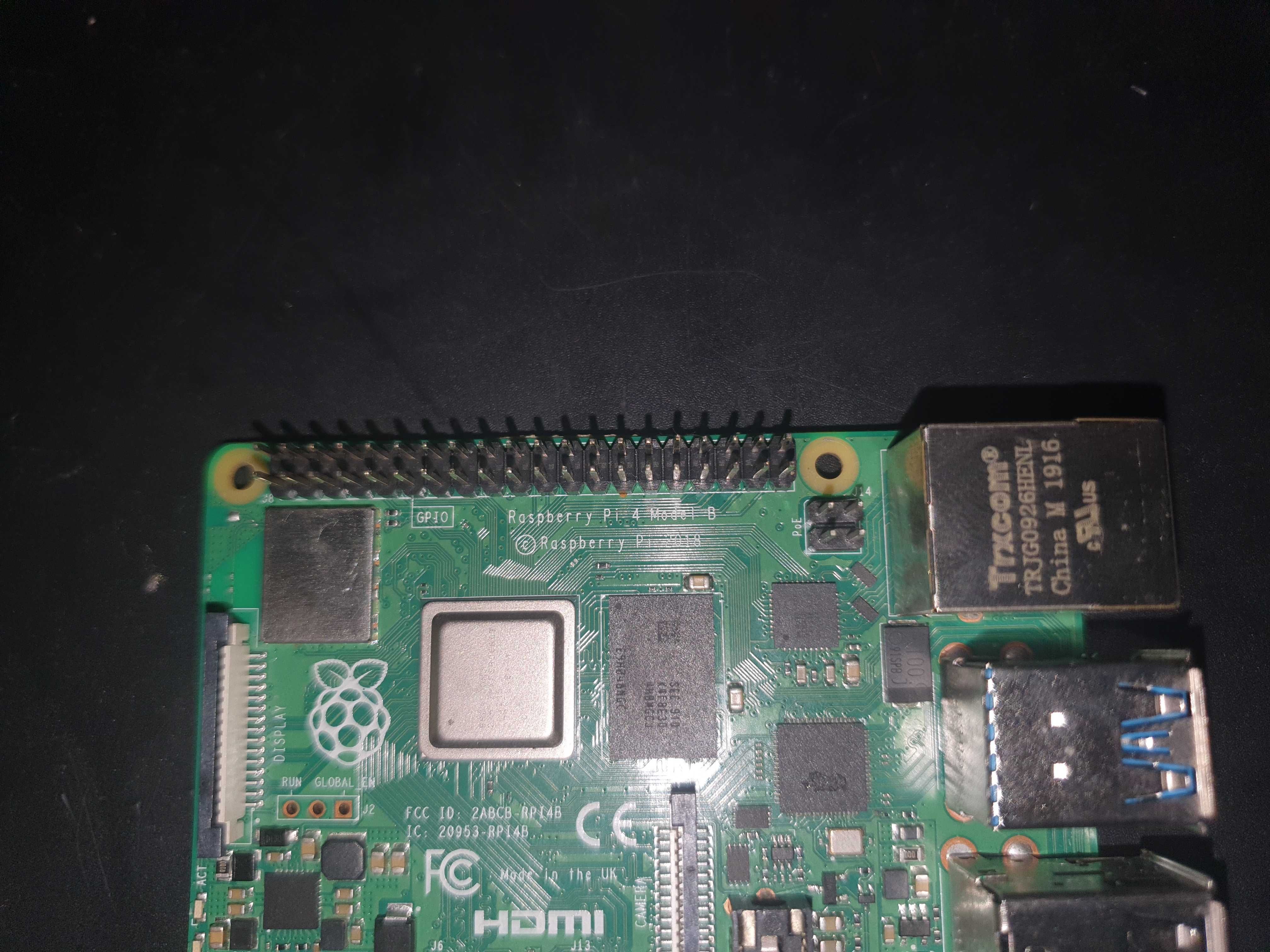 Raspberry pi 4 Model B Avariado - para reparação / peças