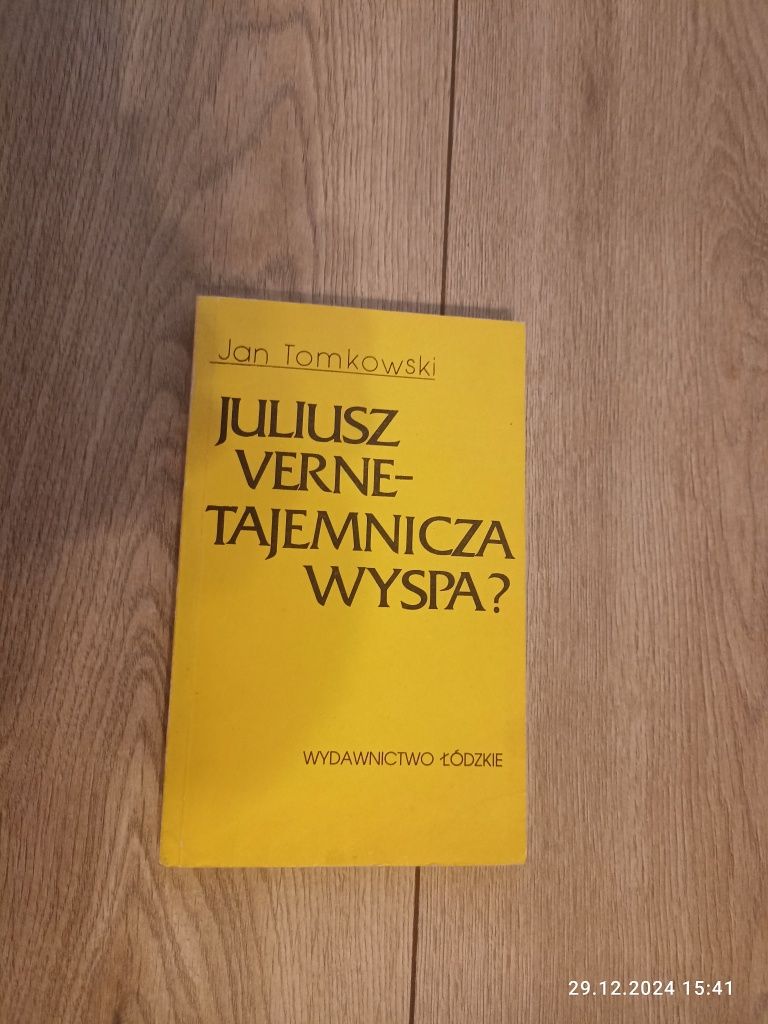 Książka: Juliusz Verne - Tajemnicza wyspa? Jan Tomkowski