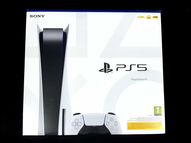 Konsola Sony Playstation 5 ps5 z napędem Nowa, zaplombowana