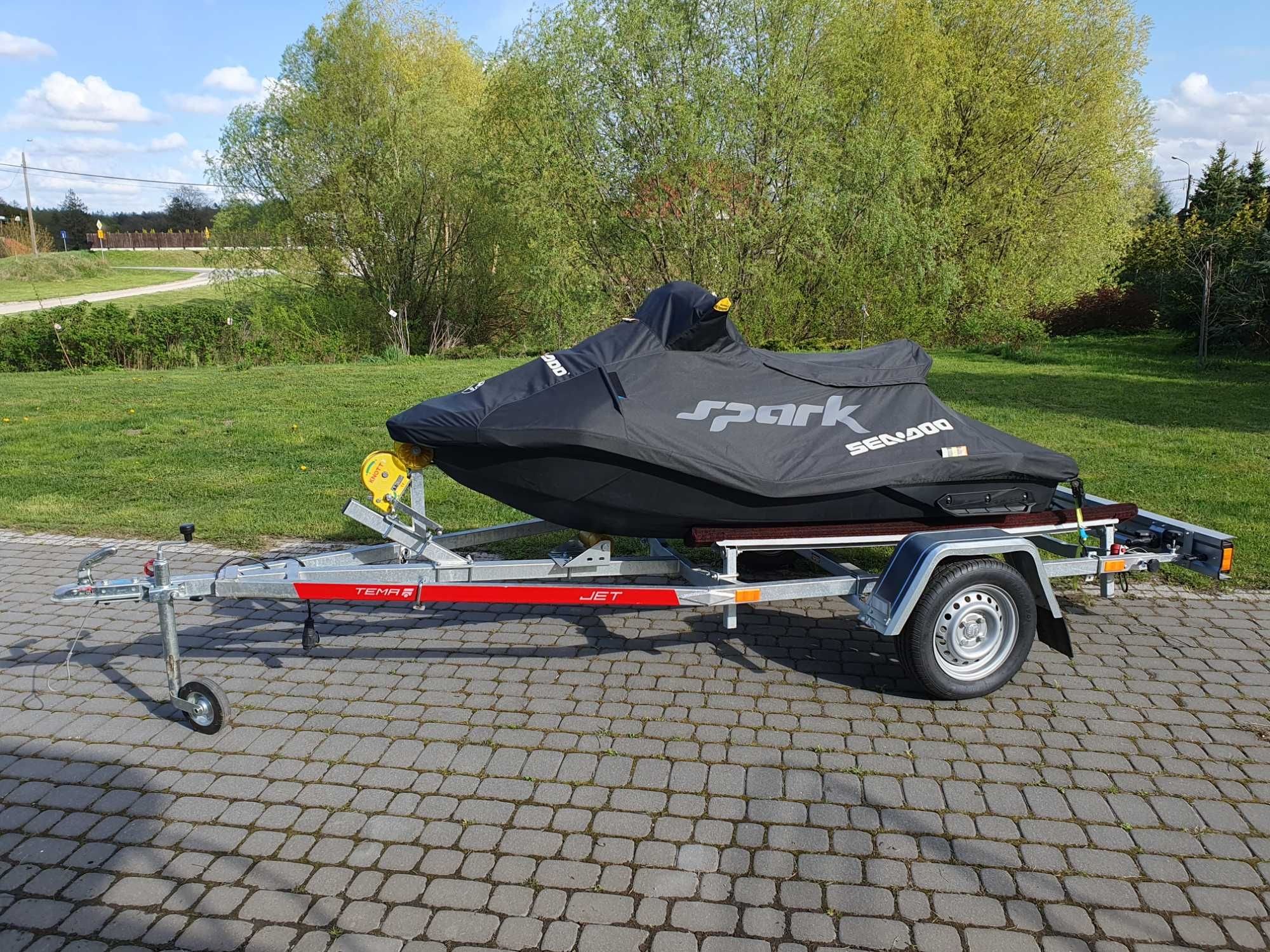 Sea doo spark 2up, 90KM ,IBR , 23mth, faktura VAT 23%, przyczepka TEMA