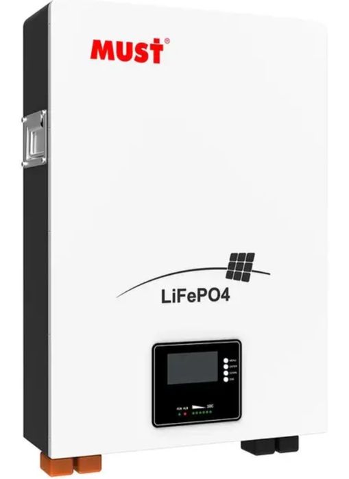 Інвертор Must PV19-6048 EXP 48B 6кВт та акумулятором Must LP16-48100