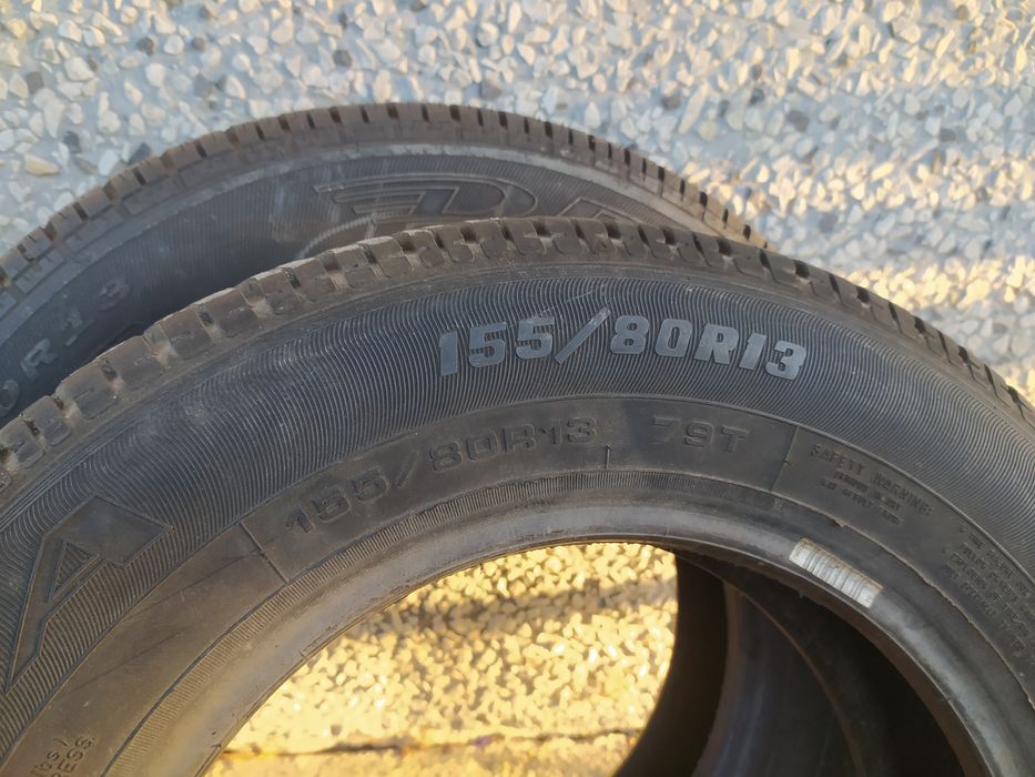 Dębica Passio 155/80R13 1szt+1szt Fiat Panda 7mm