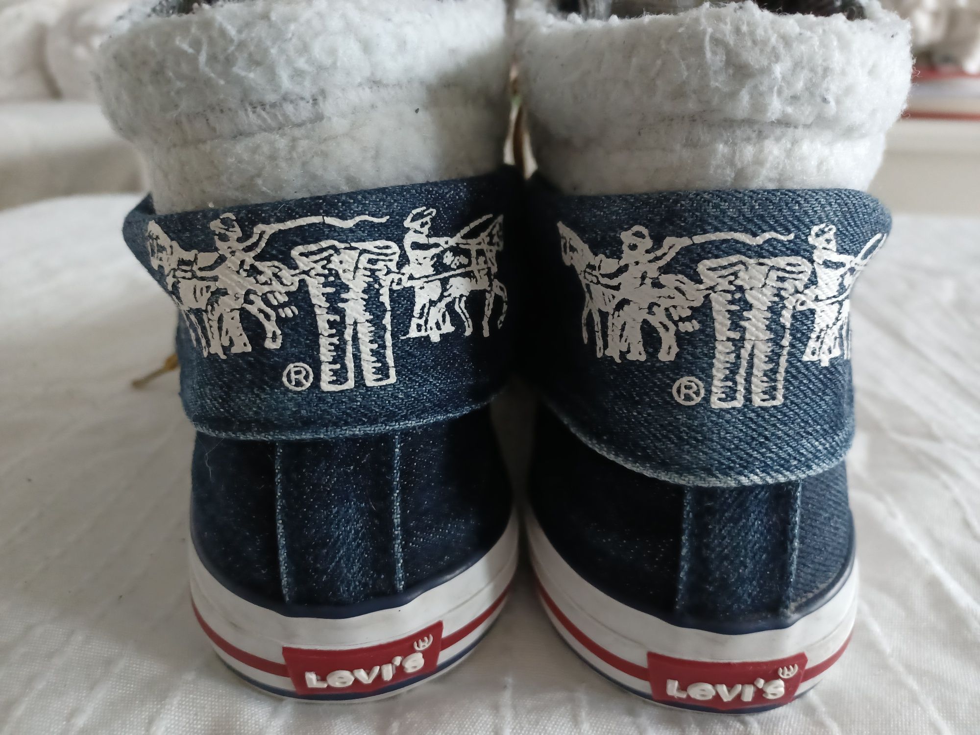 Buty Levis, rozmiar 37, dżinsowe, ocieplane