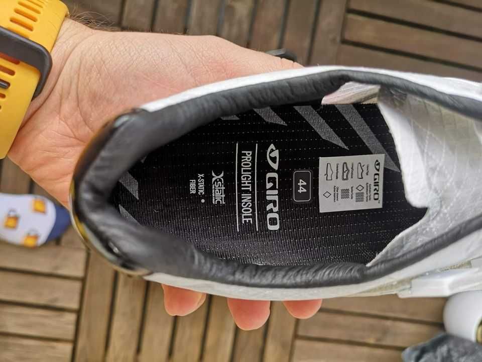 Buty SPD szosowe Giro Prolight Techlace rozm. 44 - NOWE