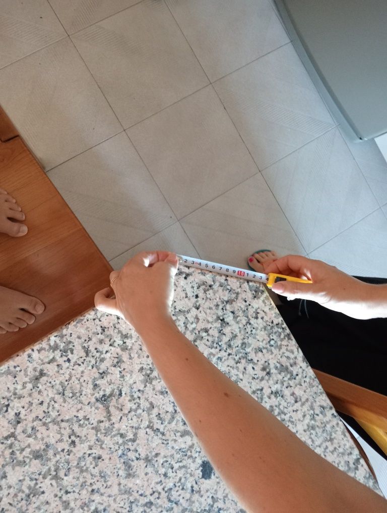 Tampo para mesa em granito