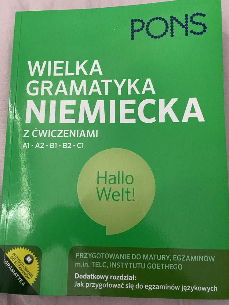 wielka gramatyka niemiecka pons wszytskie poziomy