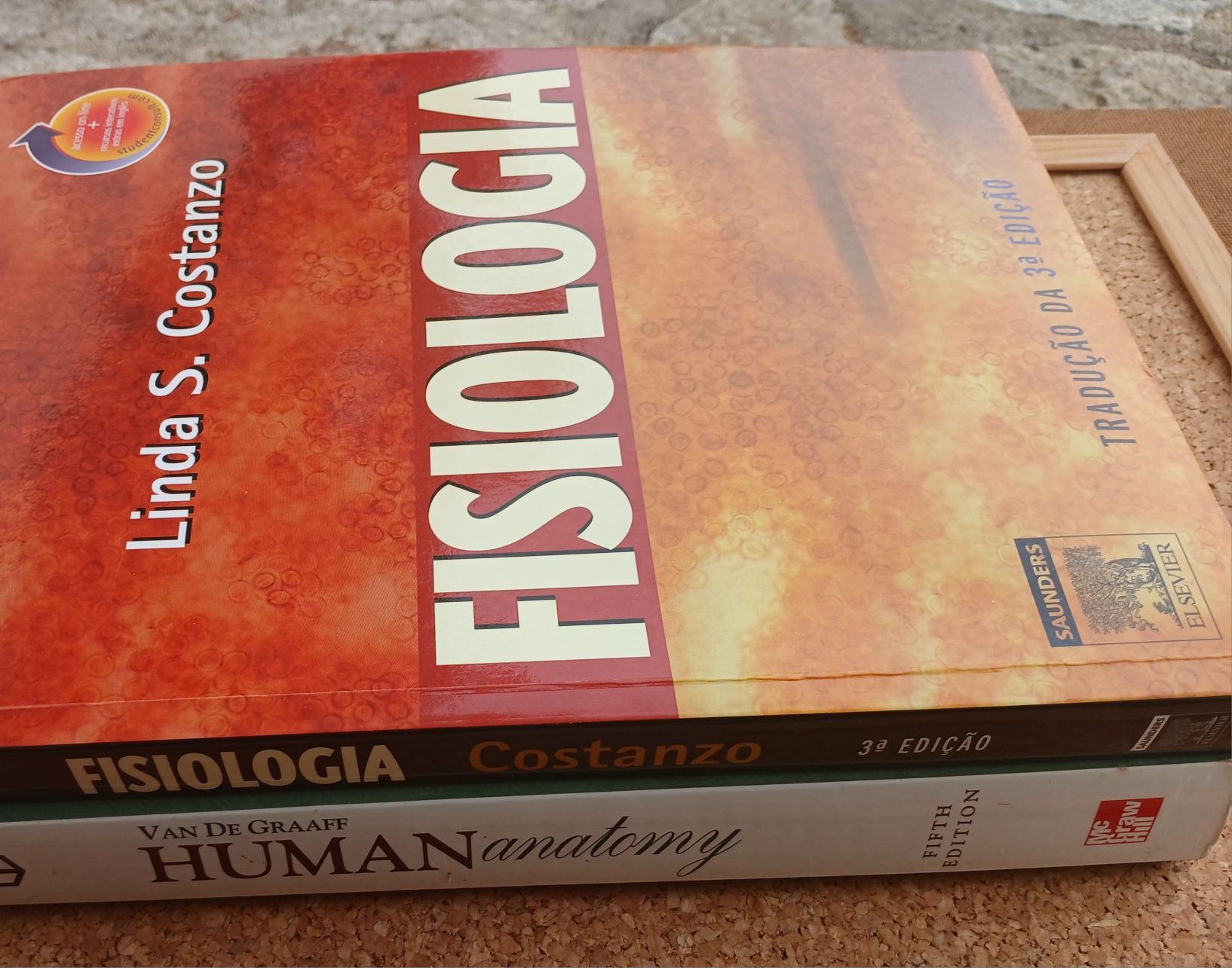 Livros de Fisiologia, Anatomia e Atlas Netter (cabeça e pescoço)