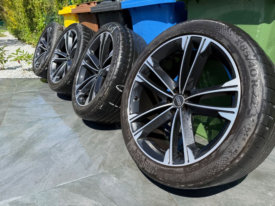 FELGI KOŁA AUDI Sport Q8 RSQ8 285 40 R22 SQ8 Lato SQ7 Q7 E-tron