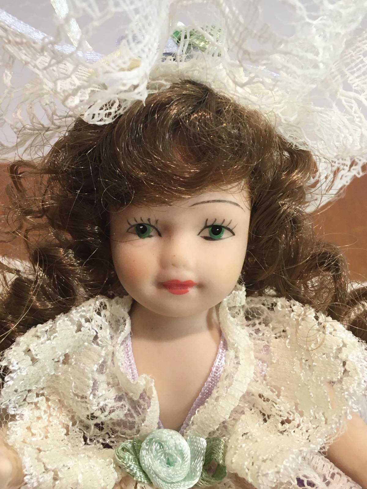 Винтажная фарфоровая кукла . 13 см