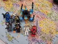 Lego ninjago figurki oraz opakowania