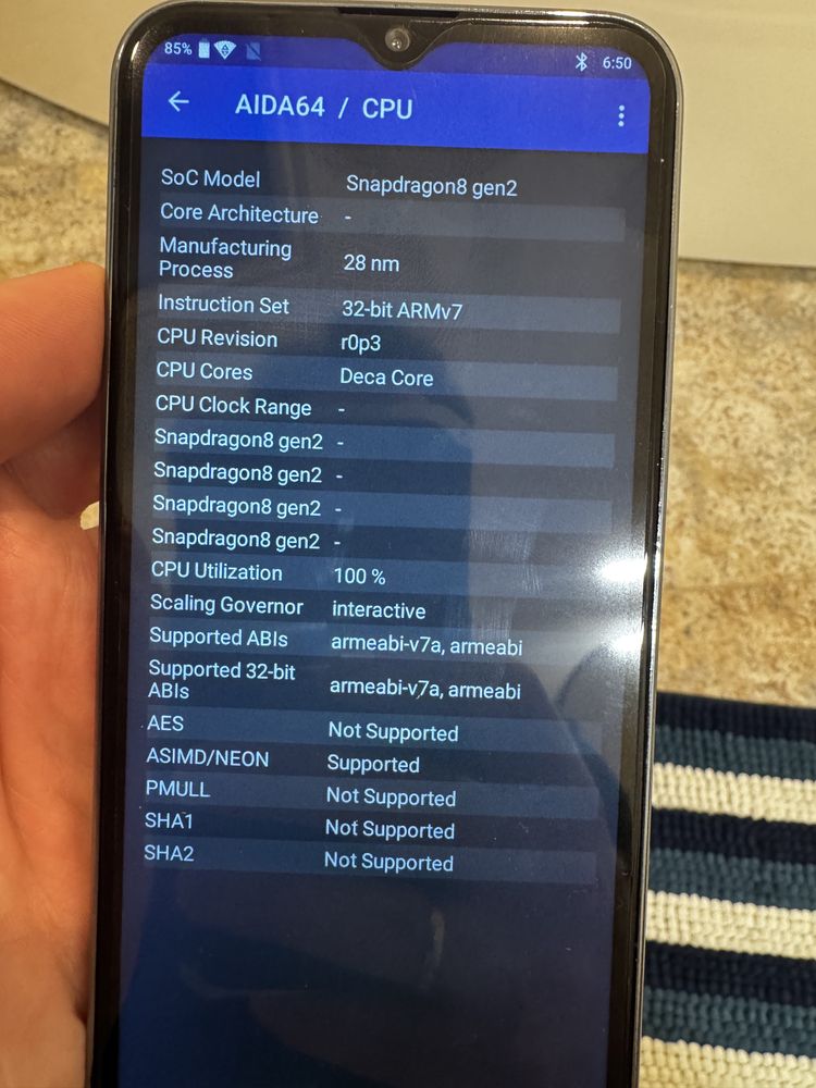 Telefon S24u prawie nowy