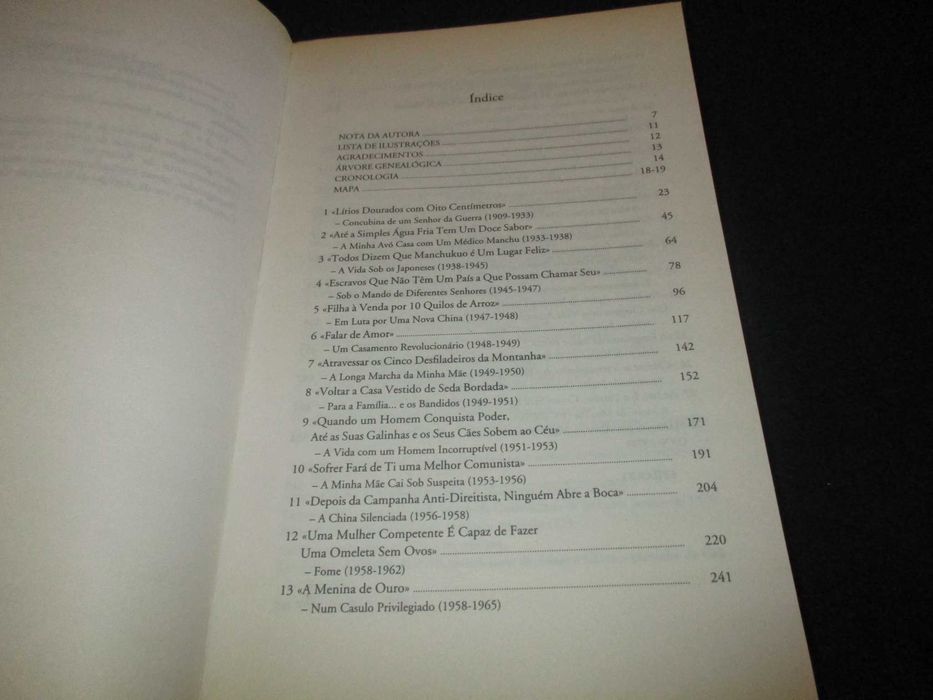 Livro Cisnes Selvagens Três filhas da China Jung Chang