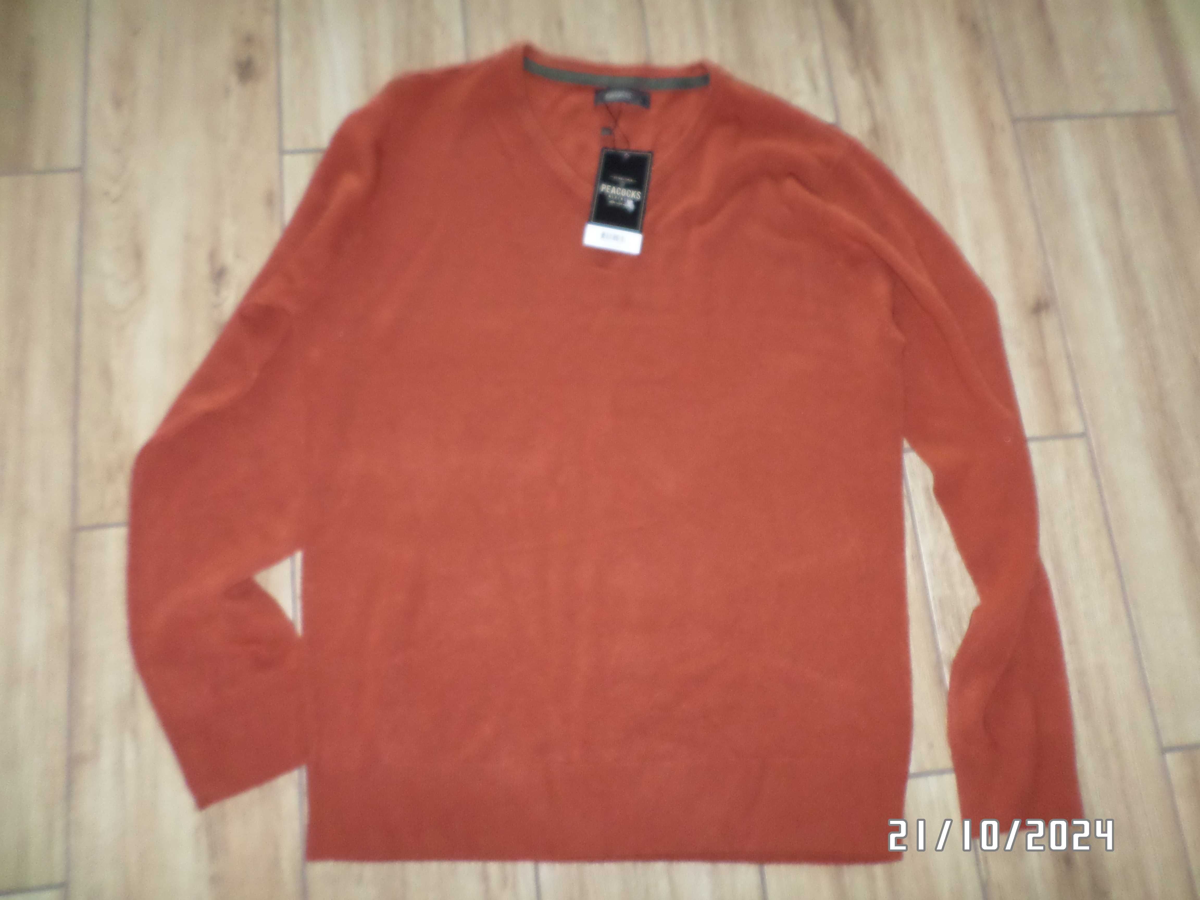 Sprzedam firmowy sweter męski w rozmiarze L-nowy