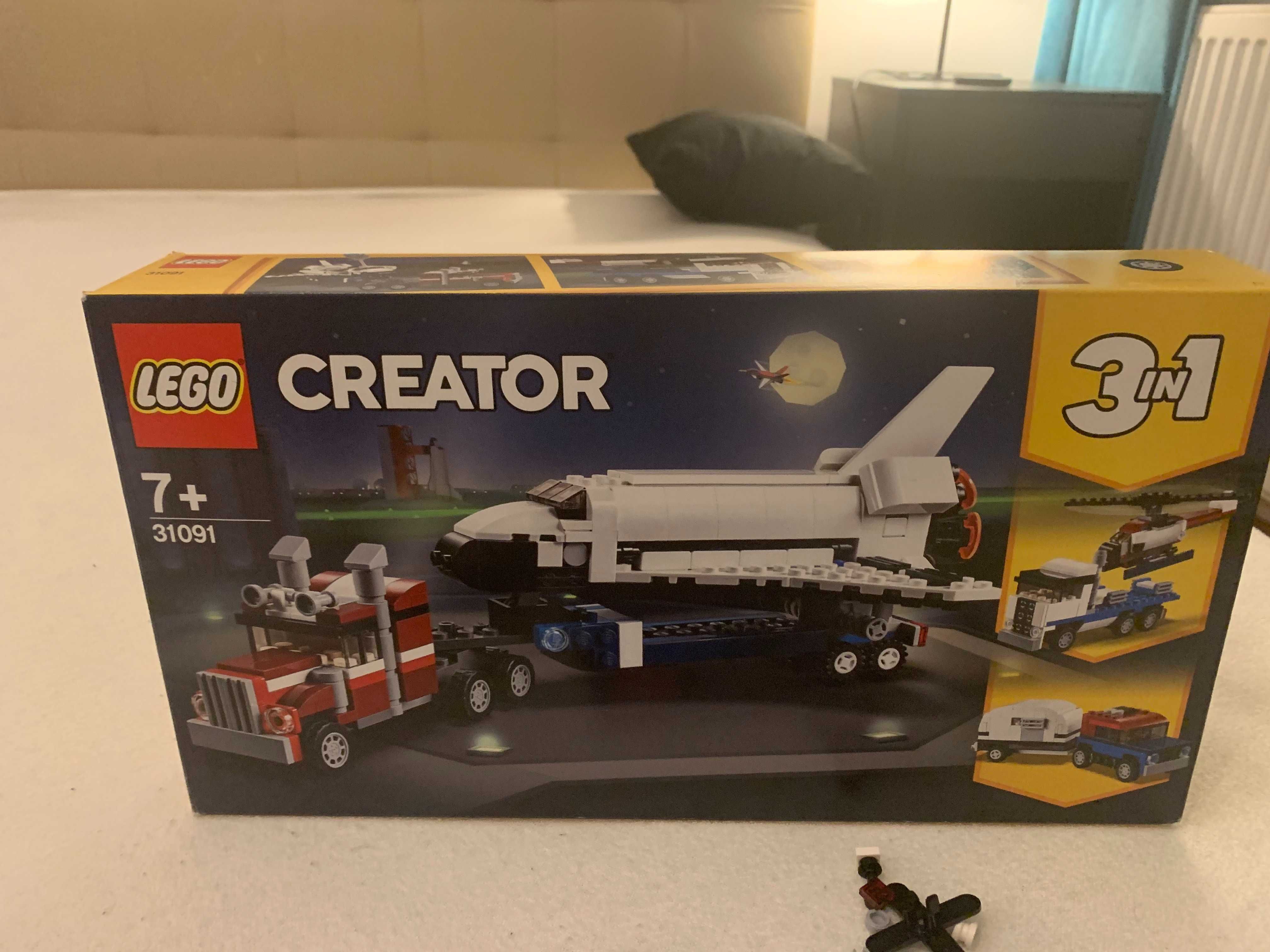 Klocki Lego Creator 3w1 Transporter promu kosmicznego 31091-promocja