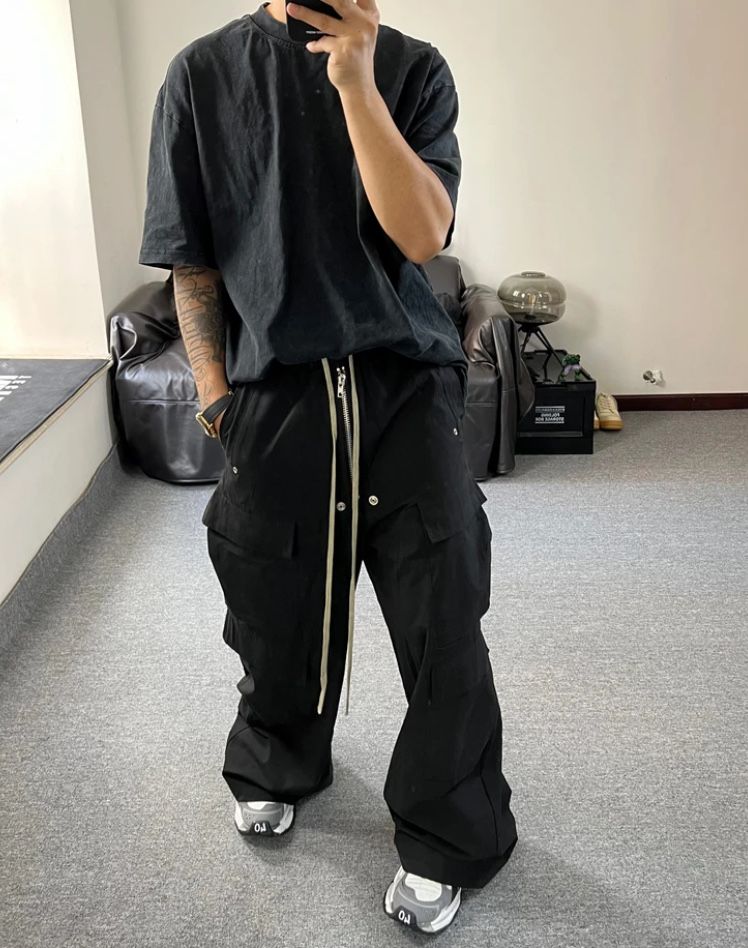Rick owens Nylon Bela Cargo Pants Рик Овенс карго штани нейлон